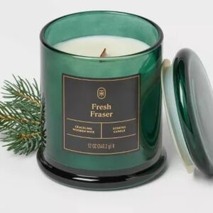 Wooden Wick Fresh Fraser Jar Candle 12oz - Threshold